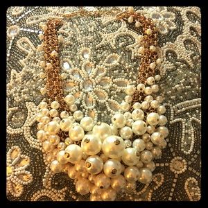 Statement Pearl Necklace & Earring Duo/Combo